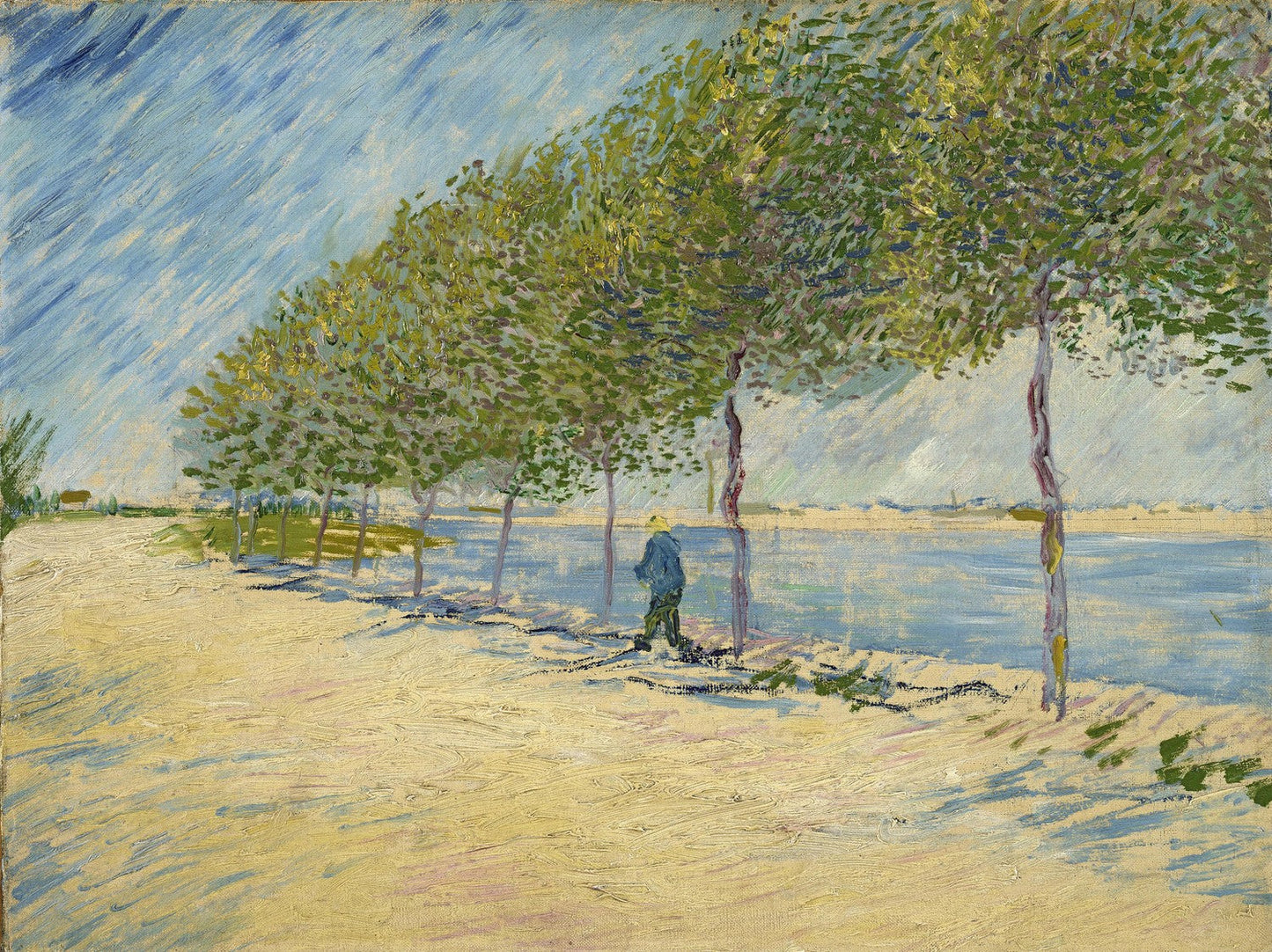 By the Seine by Vincent van Gogh