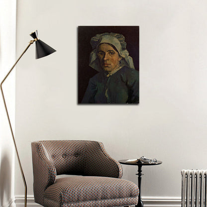 Head of a Woman - by Vincent van Gogh