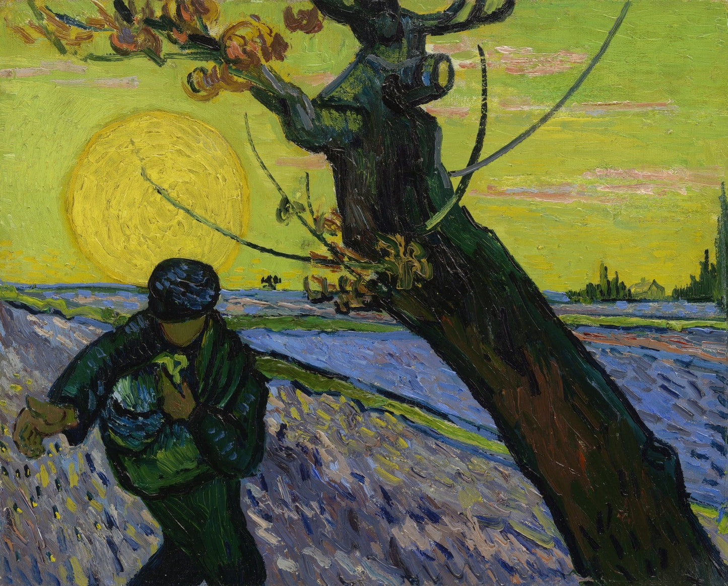 The sower by Vincent van Gogh