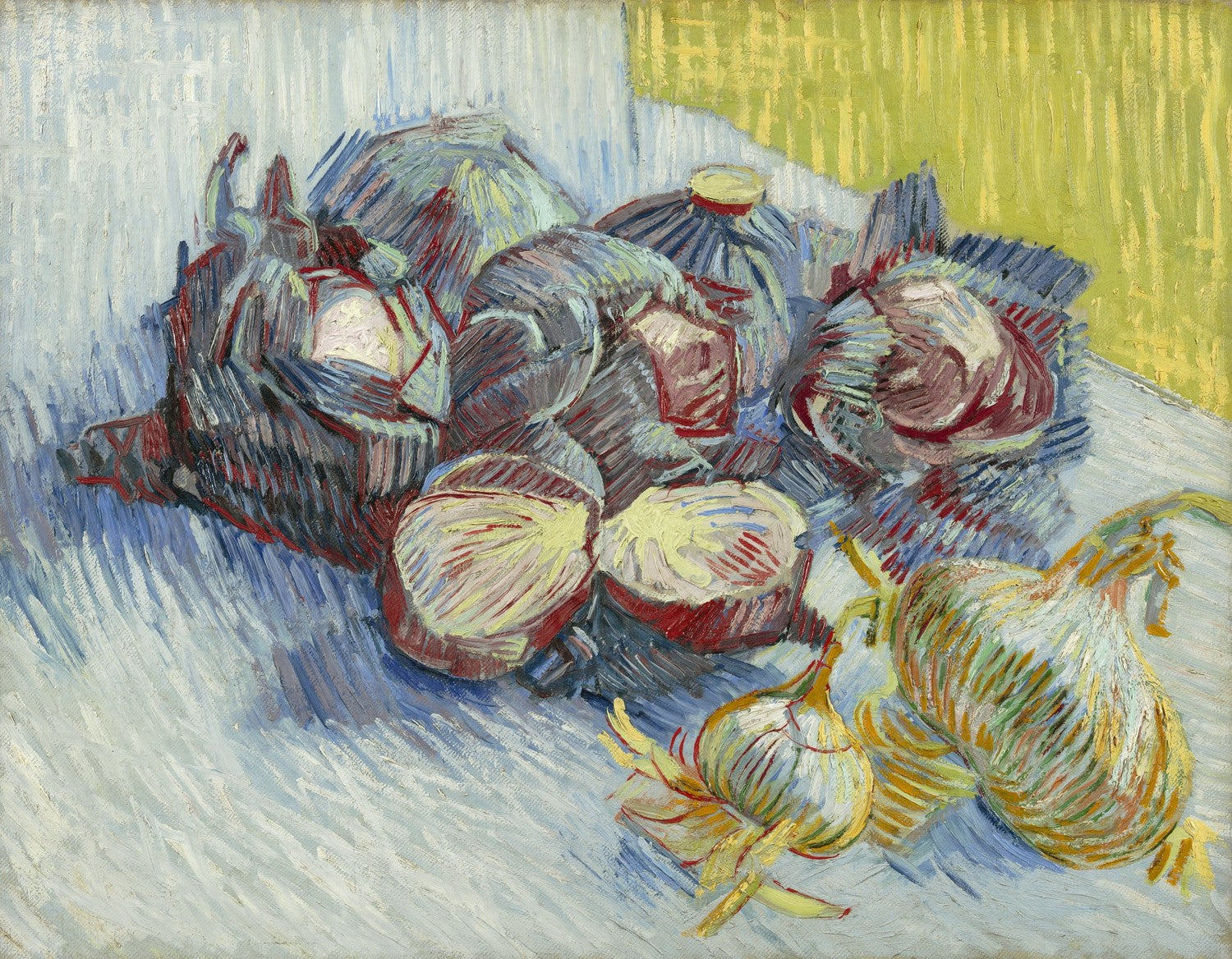 Red Cabbages and Onions by Vincent van Gogh