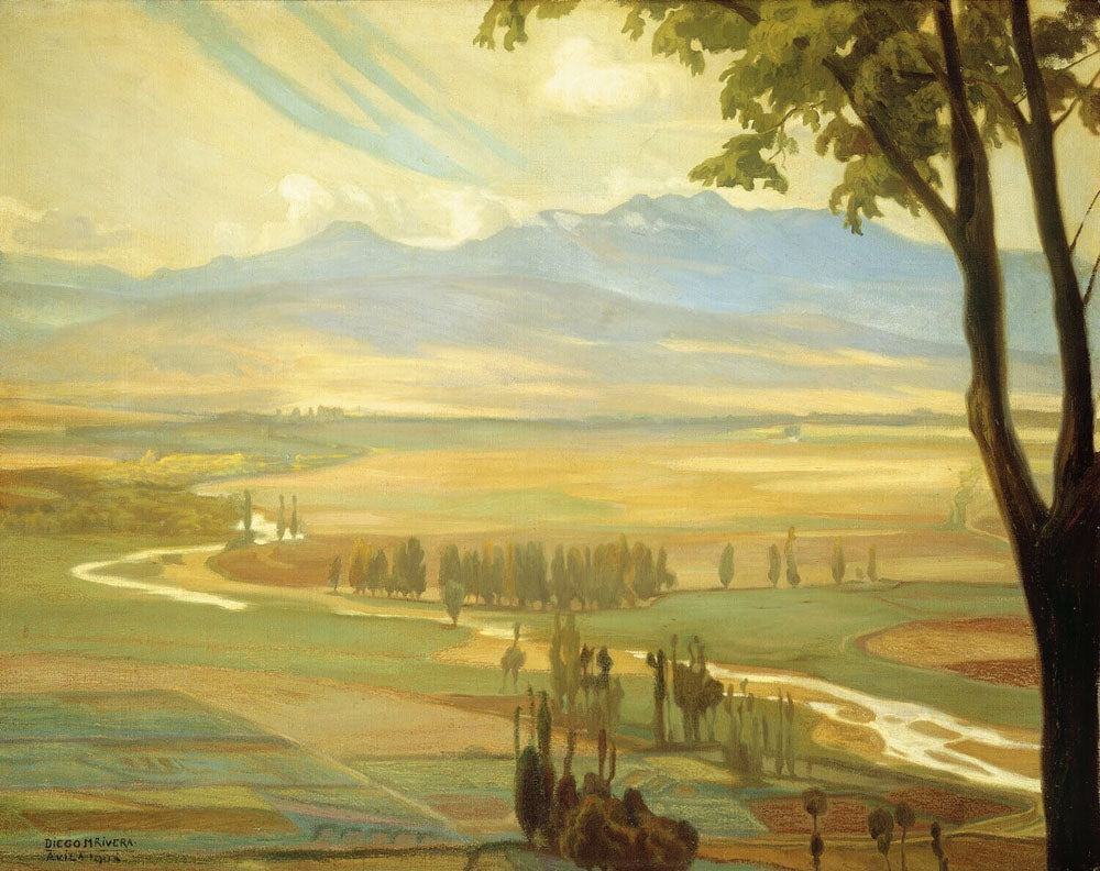 Avila Morning [The Ambles Valley] - by Diego Rivera