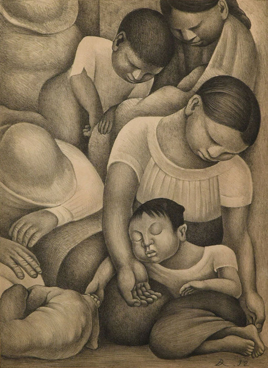 Sueño (Sleep) - by Diego Rivera