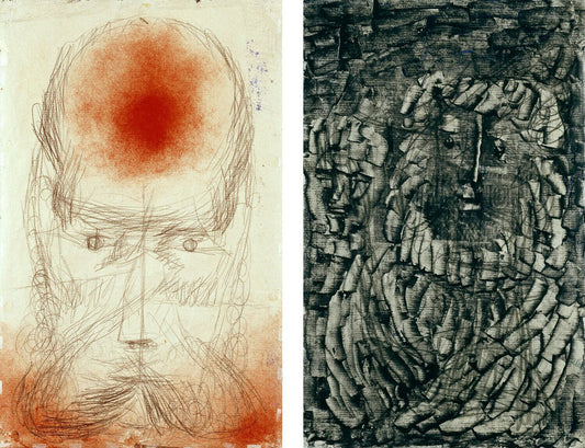 Antique Double Portrait - by Paul Klee