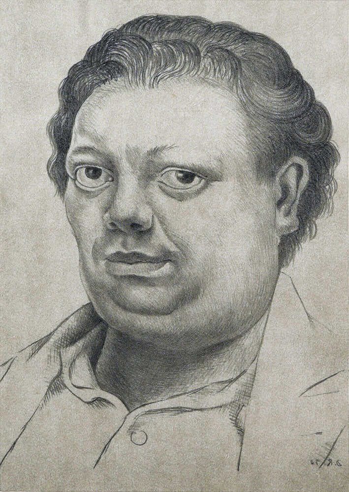 Autorretrato (Self Portrait) - by Diego Rivera