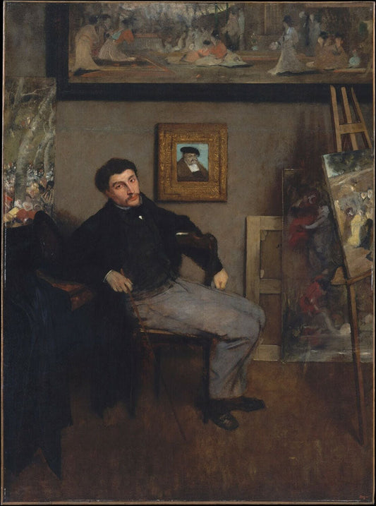 James-Jacques-Joseph Tissot (1836–1902) - by Edgar Degas