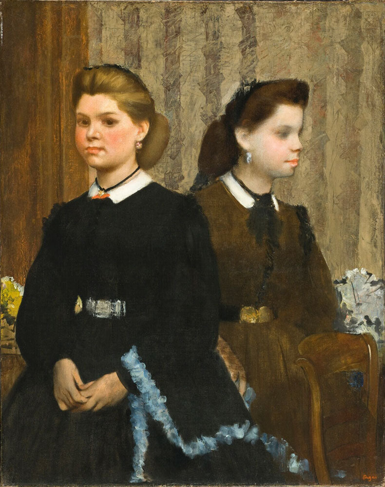 The Bellelli Sisters (Giovanna and Giuliana Bellelli)