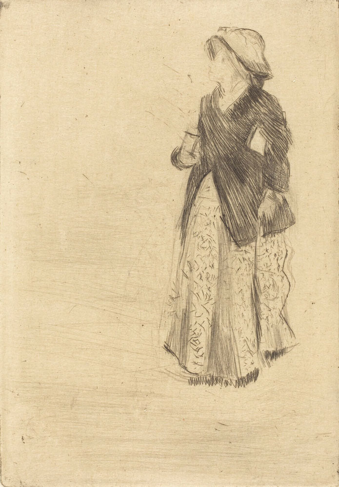 The Actress Ellen Andrée - by Edgar Degas