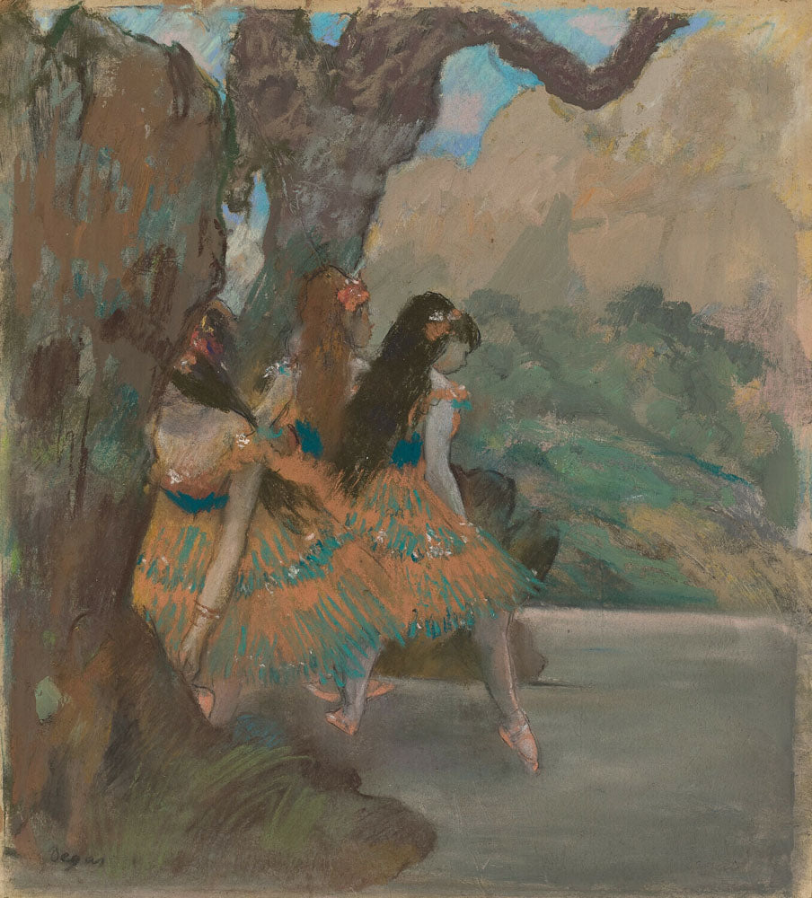 Ballet Dancers - by Edgar Degas