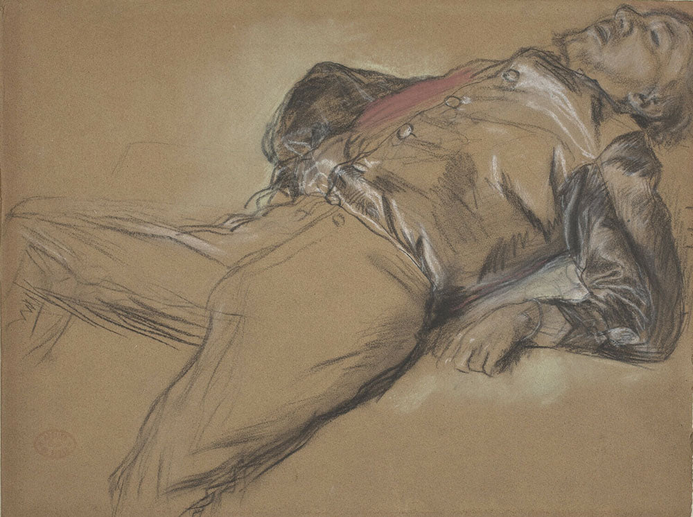 Fallen Jockey (study for &quot;Scene from the Steeplechase: The Fallen Jockey&quot;)