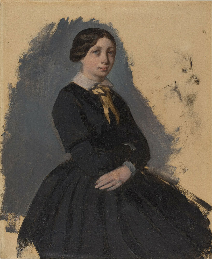 Young Woman in Black