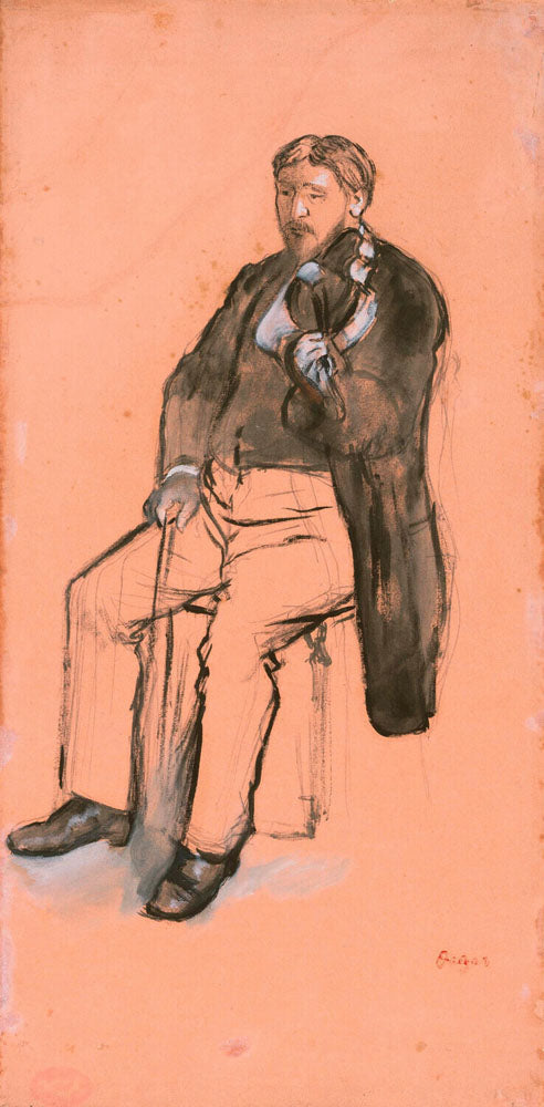 Seated Violin Player