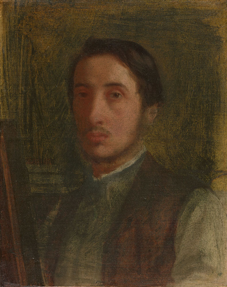 Self-Portrait in a Brown Vest