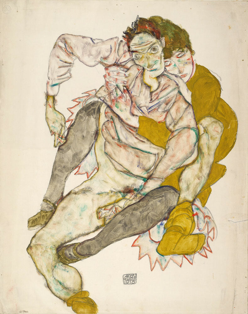 Seated Couple, 1915