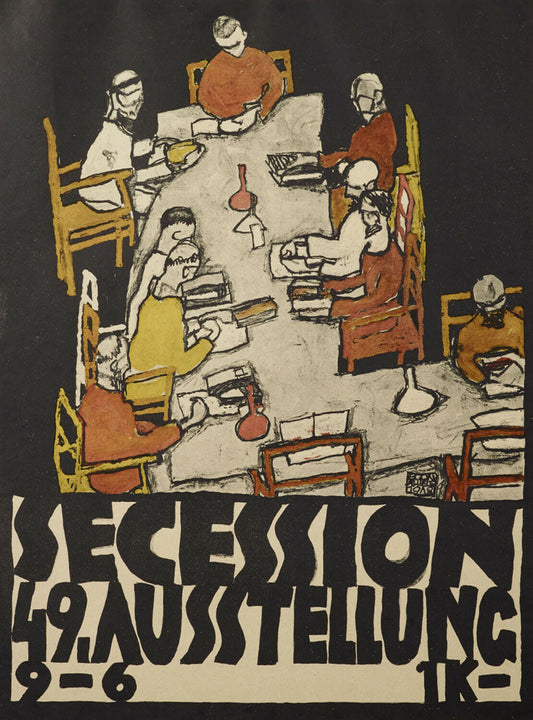 Poster for the XLIX. Exhibition of the Vienna Secession (March 1918)