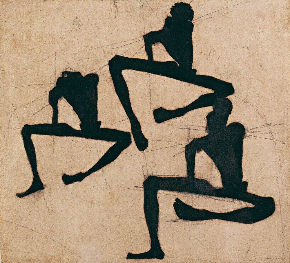 Composition with Three Male Nudes