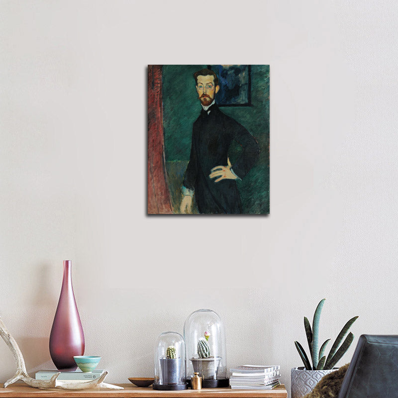 Portrait of Dr. Paul Alexandre - by Amedeo Modigliani