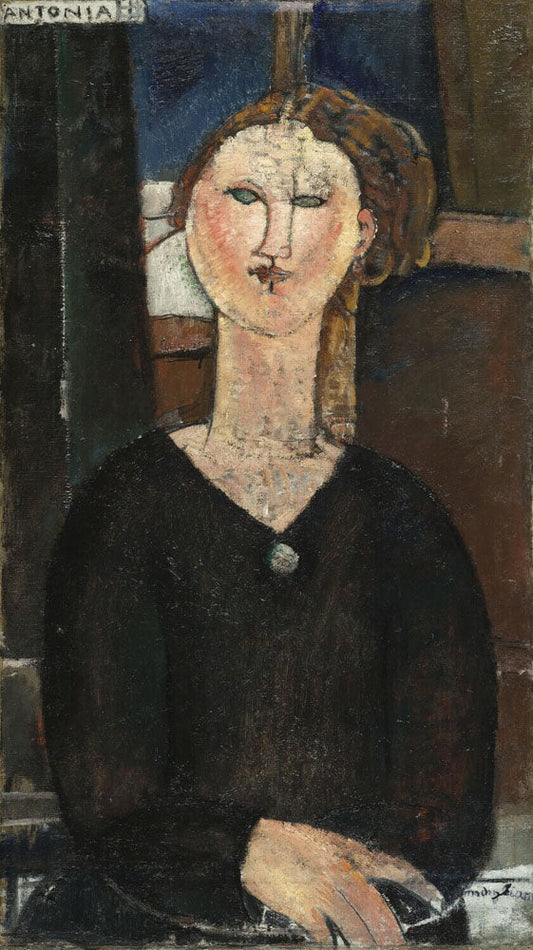 Antonia - by Amedeo Modigliani