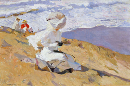 Capturing the moment - by Joaquin Sorolla