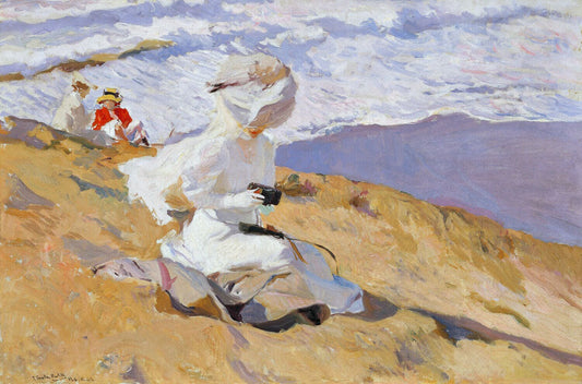 Capturing the moment - by Joaquin Sorolla