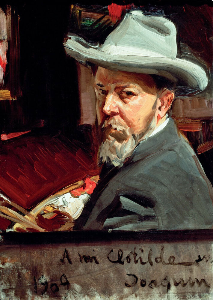 Self Portrait - by Joaquin Sorolla