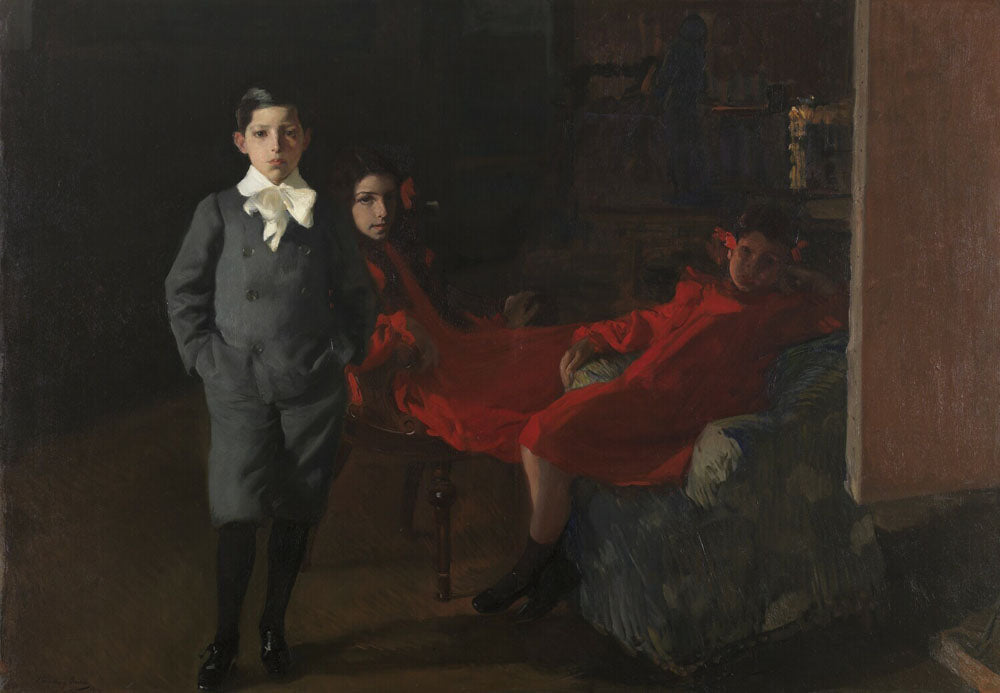 My children - by Joaquin Sorolla