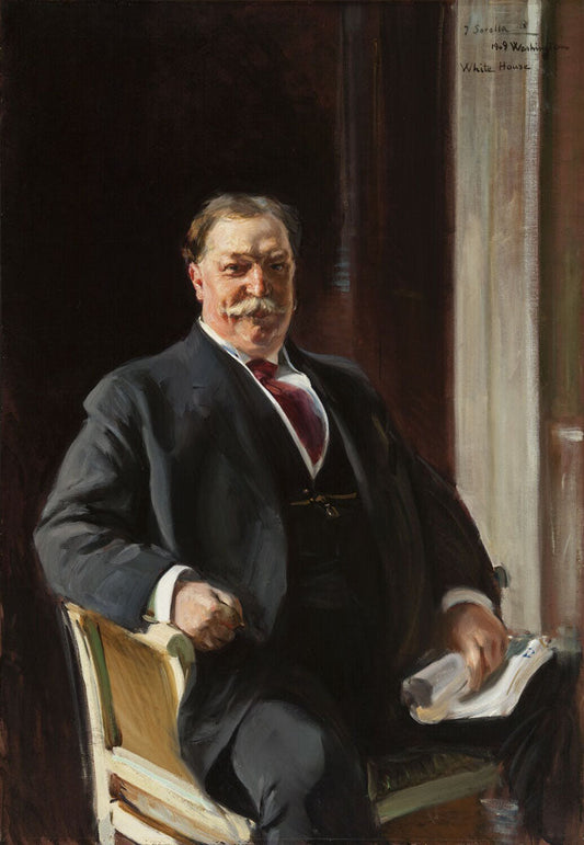 William Howard Taft - by Joaquin Sorolla