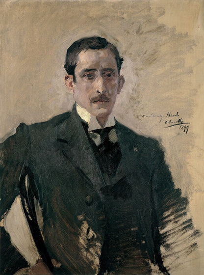 Portrait - by Joaquin Sorolla