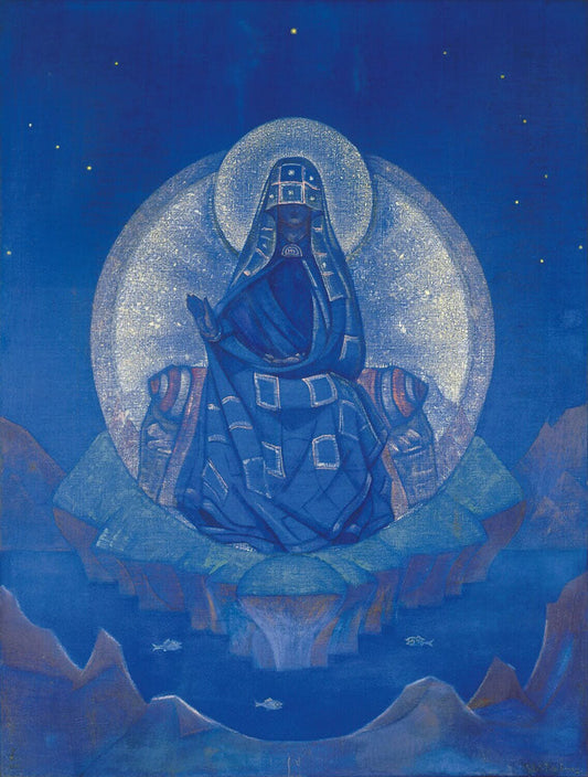 The Mother of the World. From the "Banners of the East" Series - by Nicholas Roerich