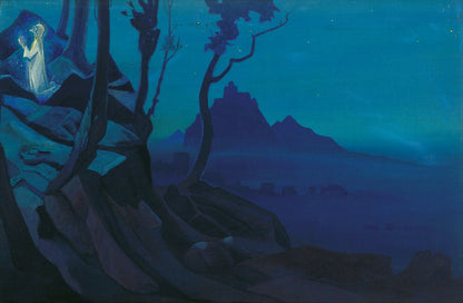 The Chalice of Christ. From the "Banners of the East" Series - by Nicholas Roerich