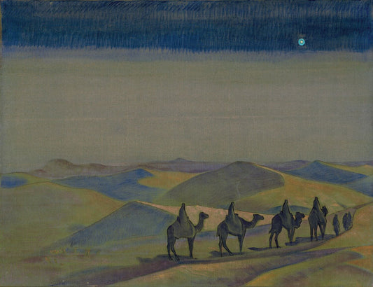 The Star of the Mother of the World. From the "His Country" Series - by Nicholas Roerich