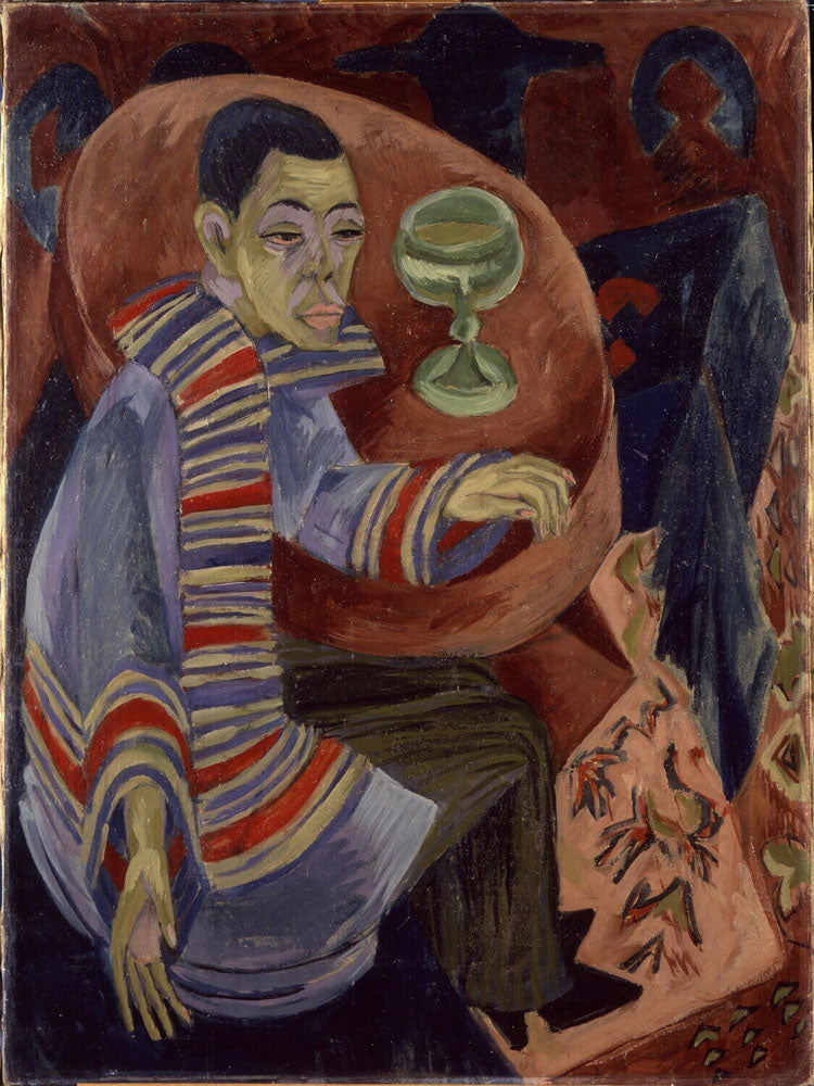 The Drinker / Self-Portrait