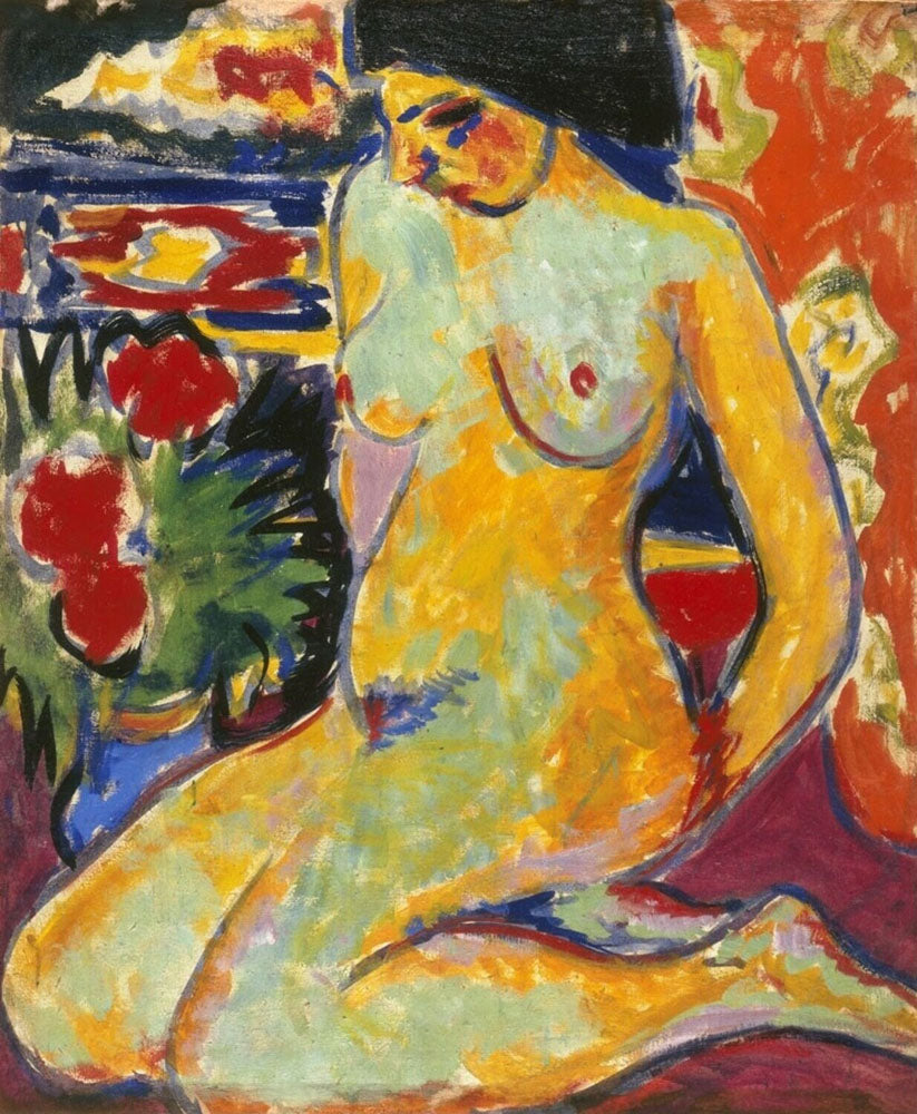 Nude (Portrait of Dodo) [verso]