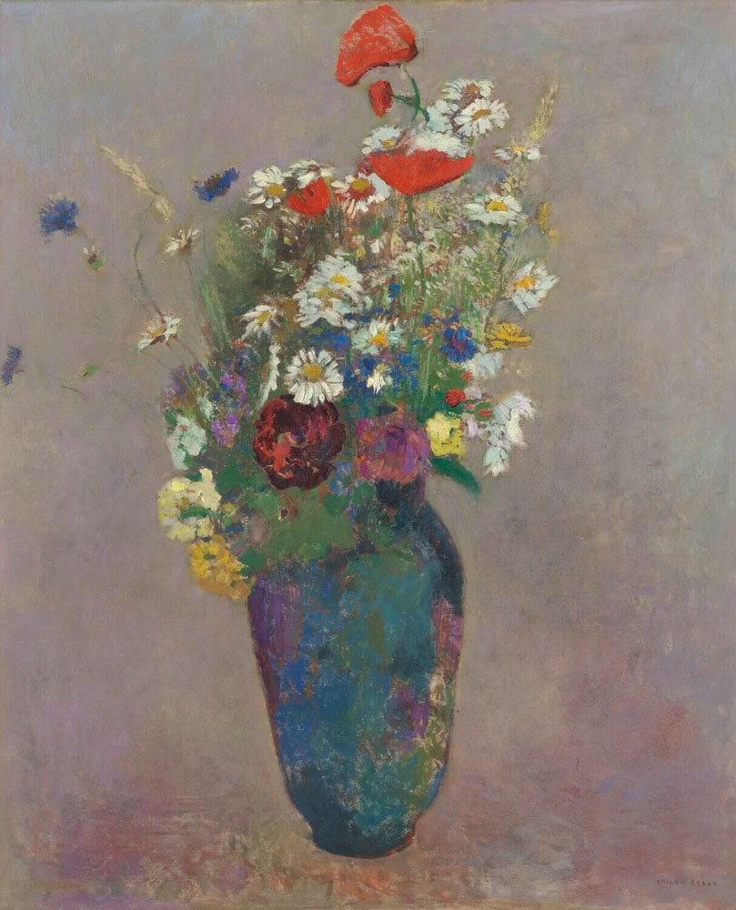 Vision: vase of flowers