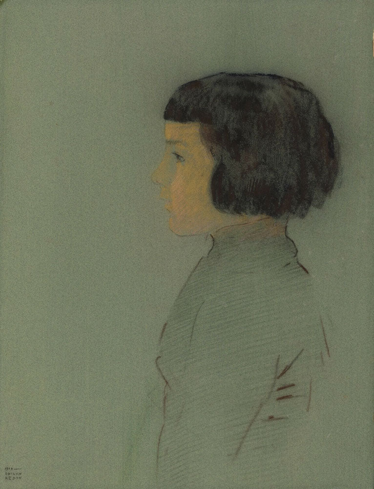 Young Woman in Profile