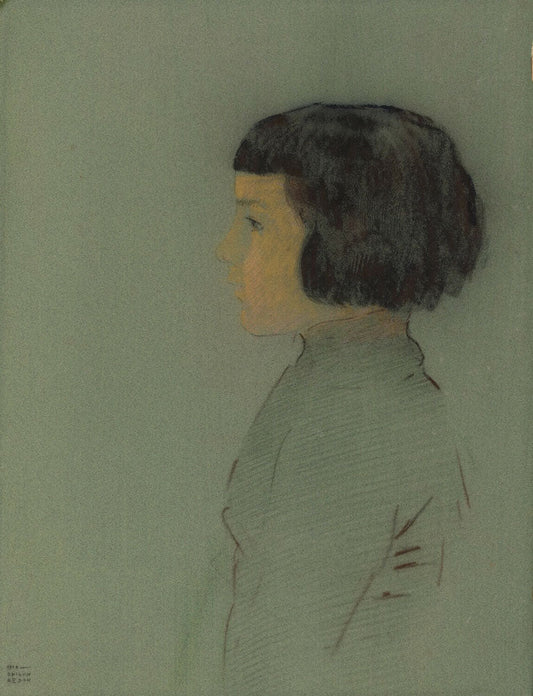 Young Woman in Profile