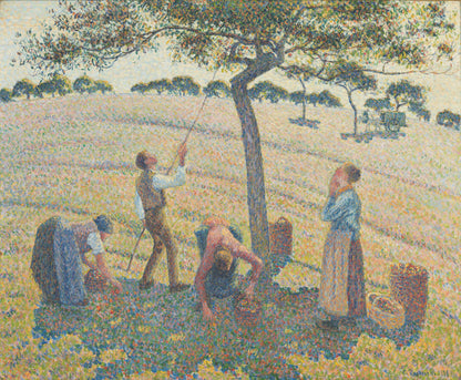 Apple Harvest - by Camille Pissarro