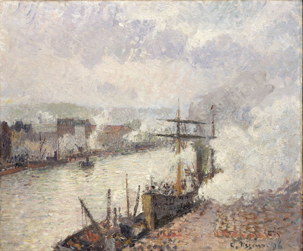 Steamboats in the Port of Rouen