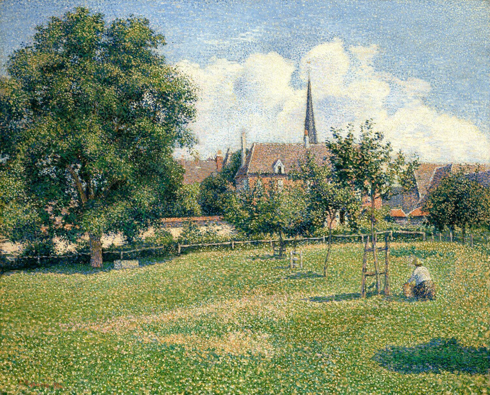 The House of the Deaf Woman and the Belfry at Eragny (La Maison de la Sourde et Le Clocher d'Eragny)