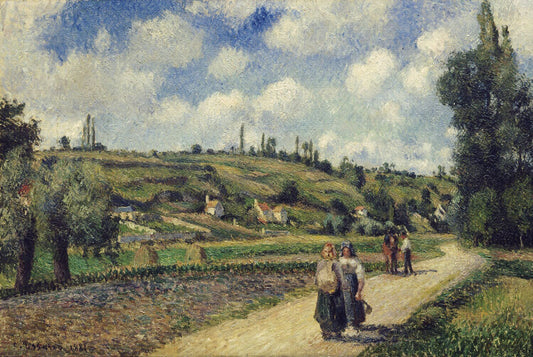 Landscape near Pontoise, the Auvers Road, 1881