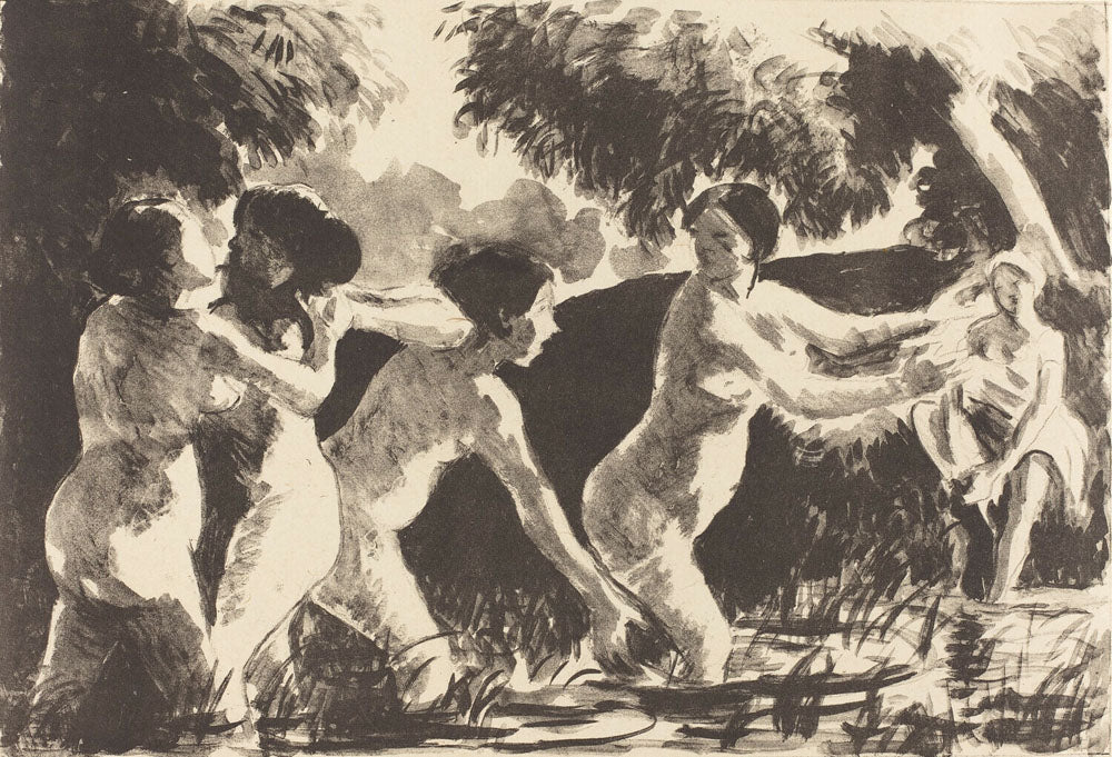 Bathers Wrestling (Baigneuses luttants)