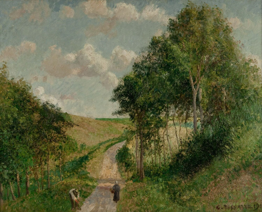 Landscape at Berneval, in the Afternoon