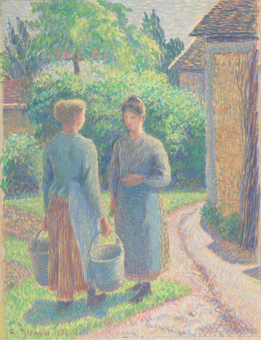 Two Women in a Garden