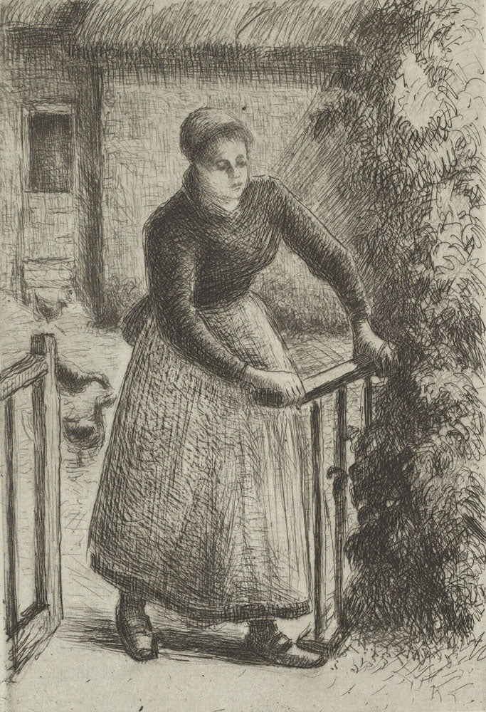 Woman at the Gate