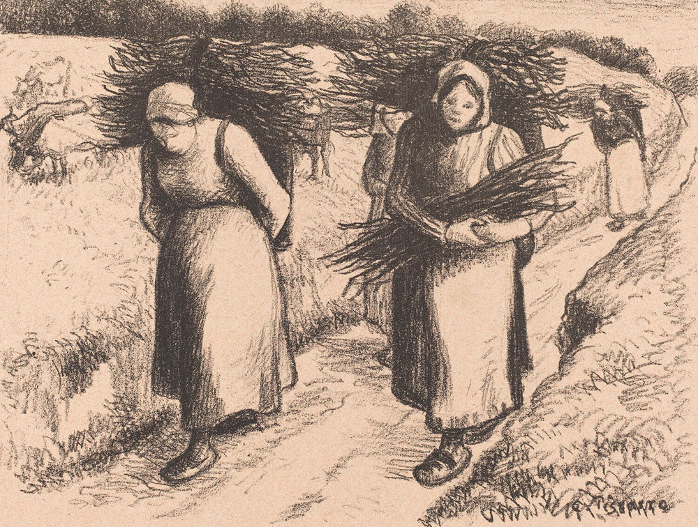 Peasants Carrying Sticks (Paysannes portant des fagots)