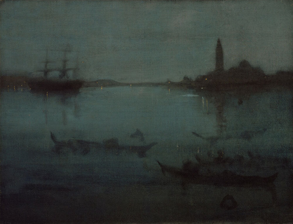 Nocturne in Blue and Silver: The Lagoon, Venice