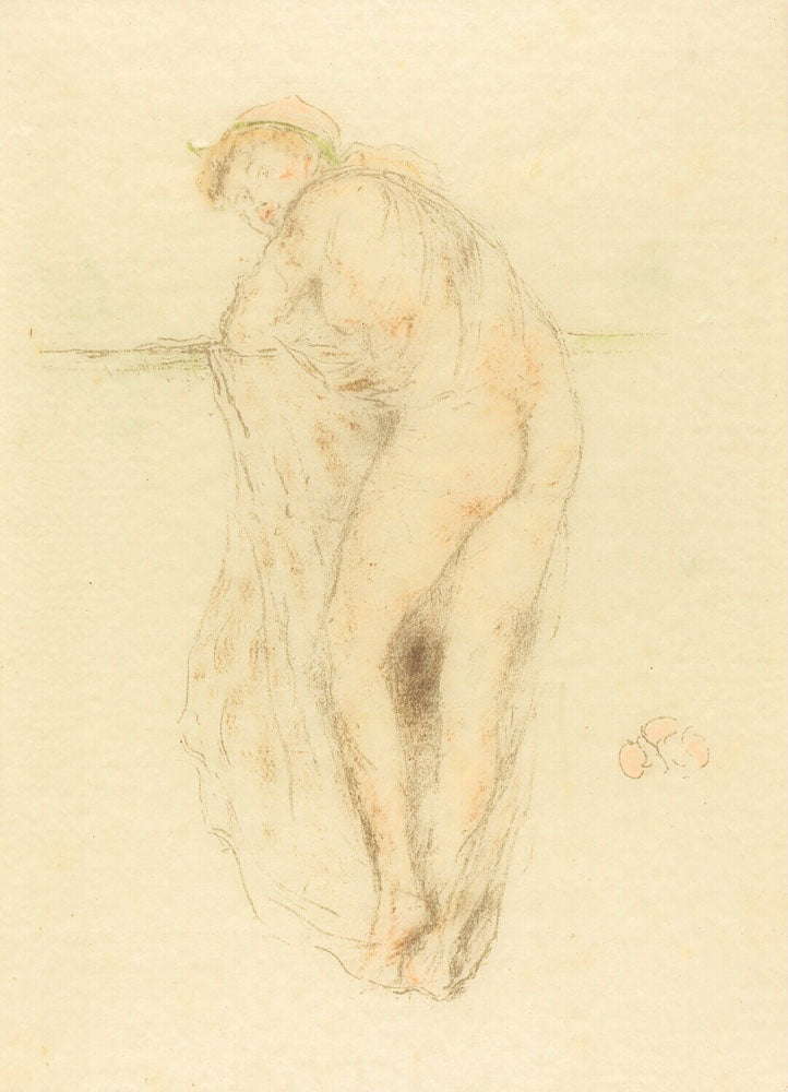 Nude Model, Back View