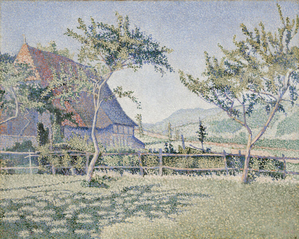 Comblat-le-Château, the Meadow (Le Pré), Opus 161 - by Paul Signac