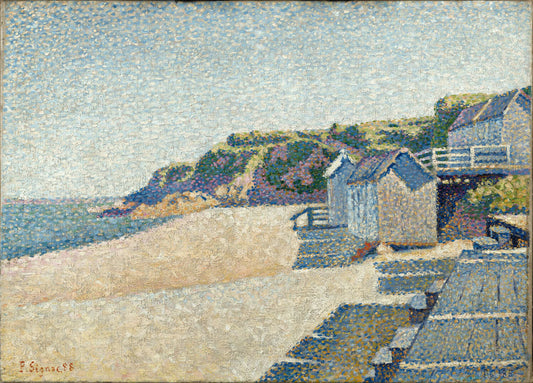 Portrieux, The Bathing Cabins, Opus 185 (Beach of the Countess)