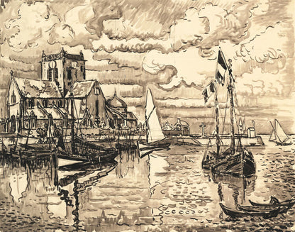 Barfleur (Preparatory Cartoon for the Eponymous Painting FC 596)