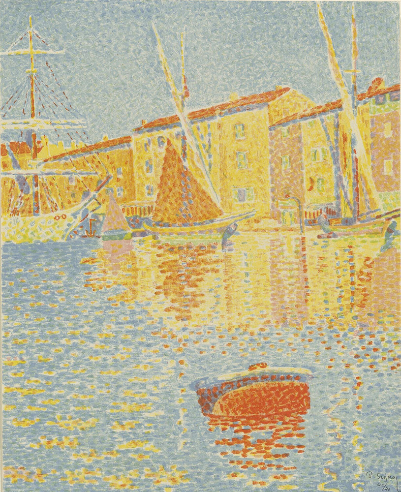 The Buoy (La bouée) - by Paul Signac